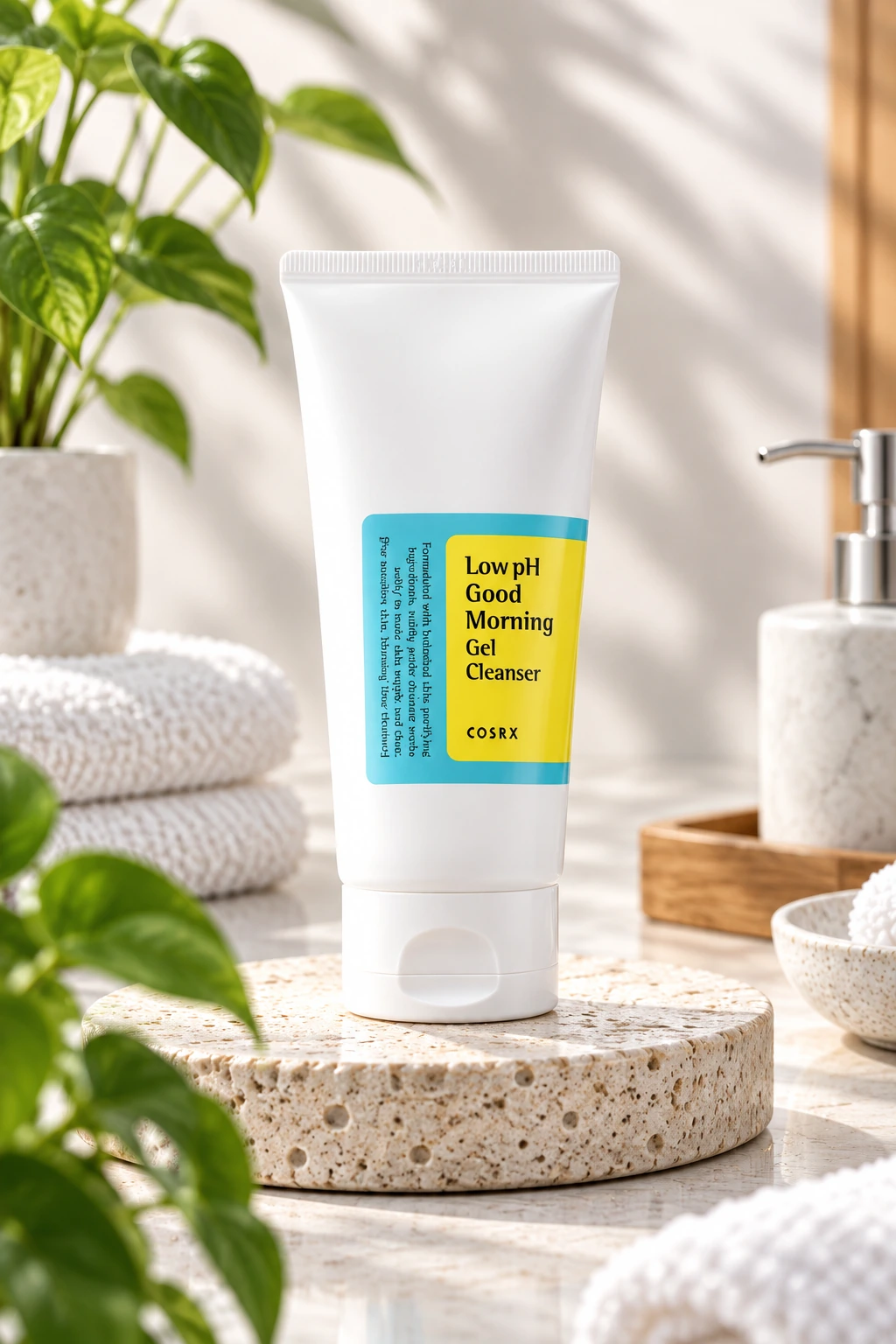 COSRX Low pH Good Morning Gel Cleanser – gel de curățare facială cu pH scăzut, 150 ml