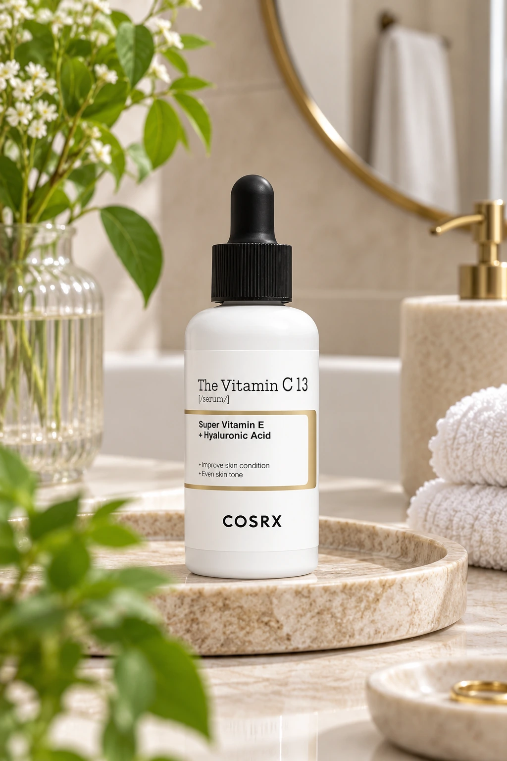 COSRX The Vitamin C 13 Serum – ser facial cu 13% vitamina C, vitamina E și acid hialuronic, 20 ml