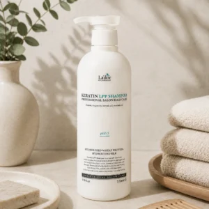 LA'DOR Keratin LPP Shampoo, șampon cu keratină și proteine pentru păr uscat și deteriorat, 530 ml