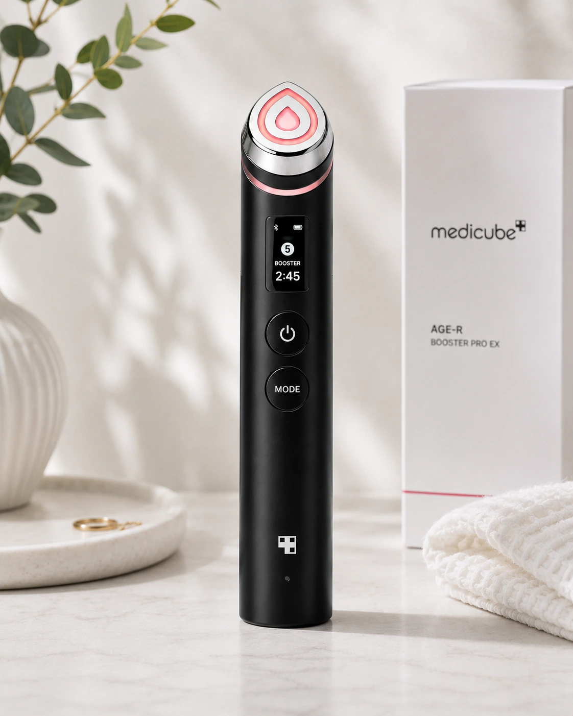 Medicube AGE-R Booster Pro EX – dispozitiv facial multifuncțional 6-în-1 pentru îngrijirea tenului