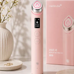 Medicube AGE-R Booster Pro X2 Pink – dispozitiv facial multifuncțional 7-în-1