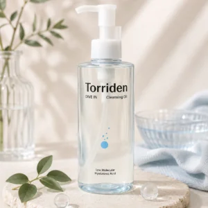 Torriden DIVE IN Cleansing Oil 200 ml – ulei de curățare hidratant cu acid hialuronic 8D